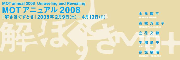 MOTアニュアル2008 解きほぐすとき | 展覧会 | 東京都現代美術館 